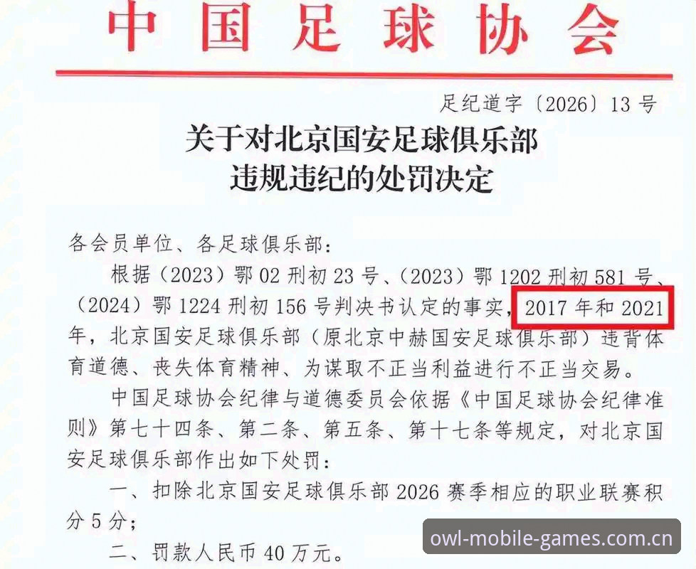 猫头鹰体育平台解读足协第三批禁足名单：行业变革操作教程